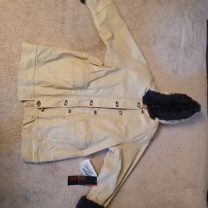 2x Phase 2 Vintage Genuine Leather and Fur Coat Brand New!